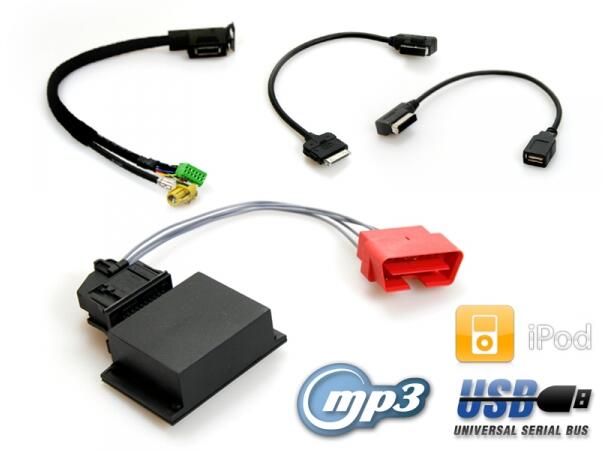 Kufatec VW MDI MEDIA-IN Music Interface Til VW m/RNS-850 headunit (USB)